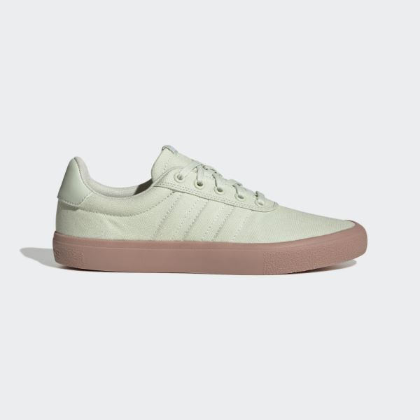 Vulc Raid3r Skateboarding Shoes Green Adidas