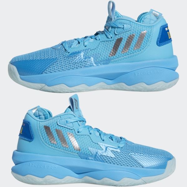 Dame 8 Basketball Shoes Adidas Cyan