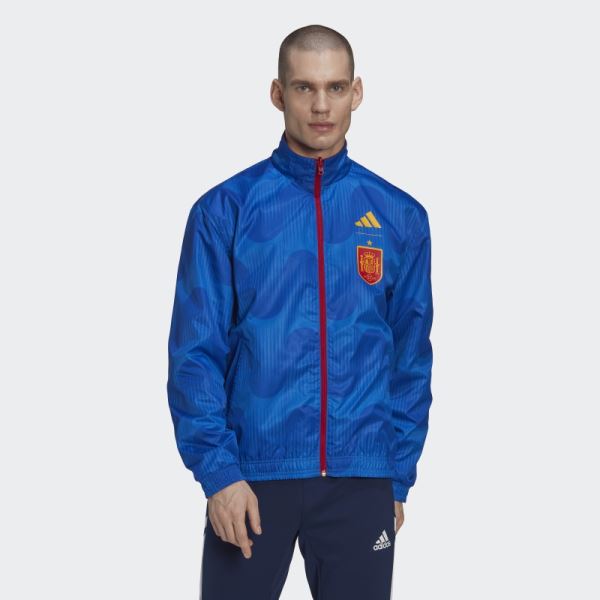 Spain Anthem Jacket Adidas Red