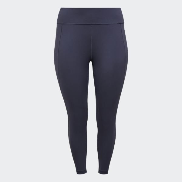 Adidas Yoga Studio 7/8 Leggings (Plus Size) Hot Navy