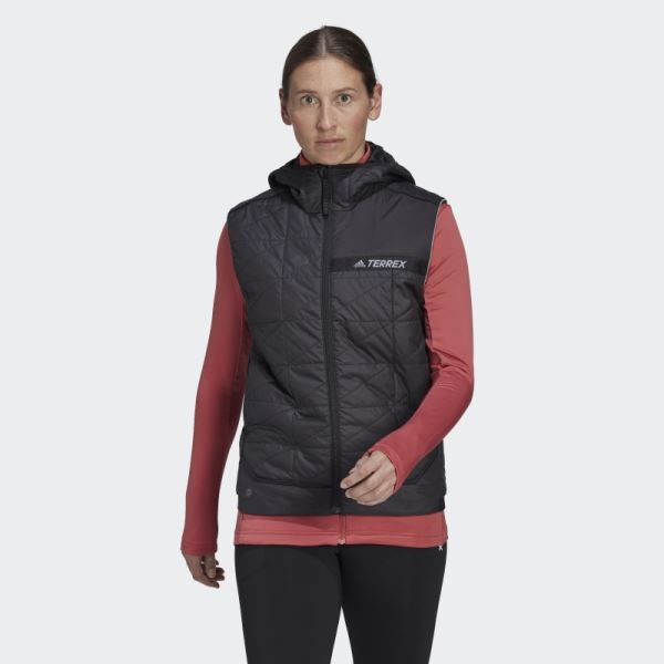 Stylish Black Terrex Multi Insulated Vest Adidas