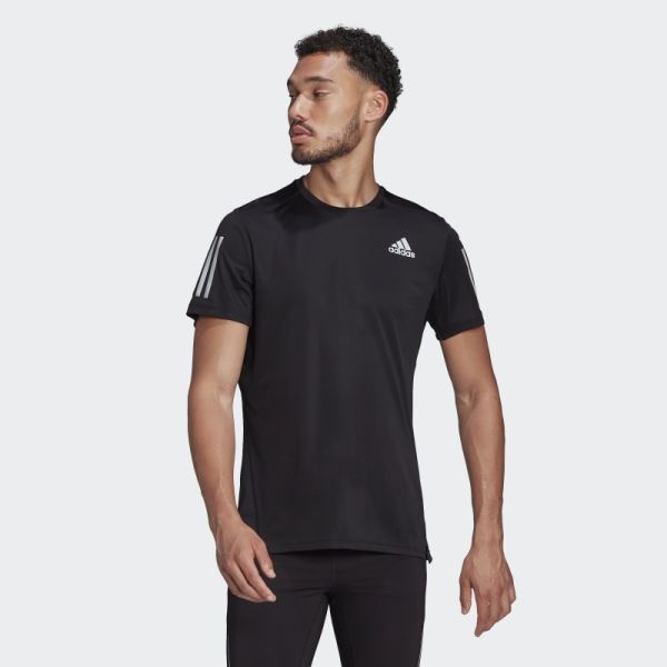 Hot Adidas Own the Run Tee Silver