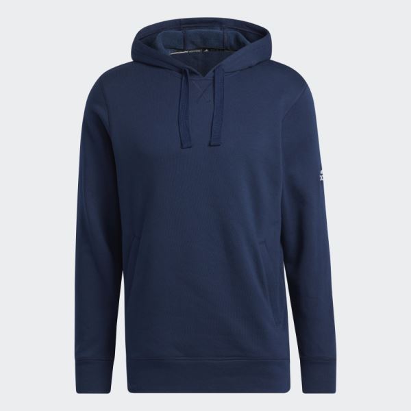 Adidas Navy Fleece Hoodie Fashion