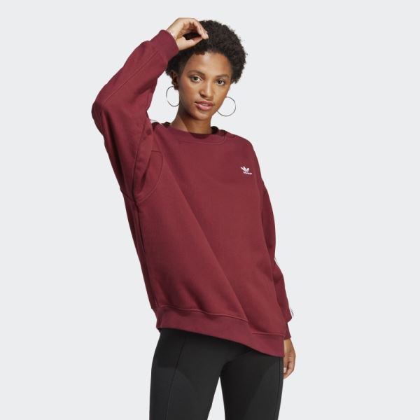 Adicolor Classics Oversized Sweatshirt Adidas Red