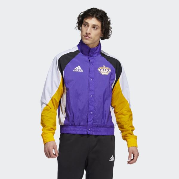 Kings Reverse Retro Jacket Adidas Dark Violet