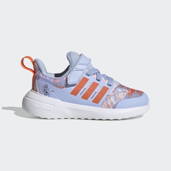 Blue Dawn Fashion Adidas x Disney FortaRun 2.0 Moana Cloudfoam Elastic Lace Top Strap Shoes