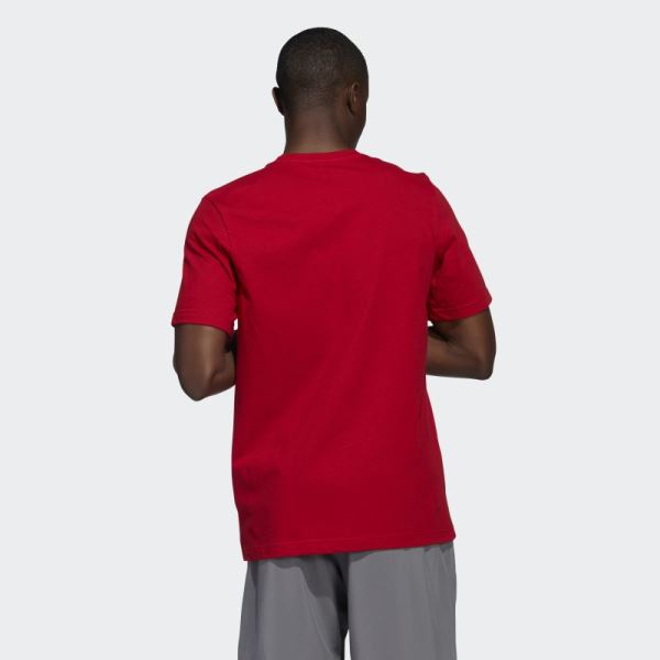 Adidas Tee Red