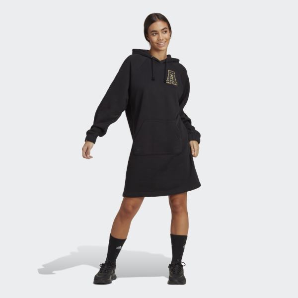 Black Adidas All SZN x Logomania Dress