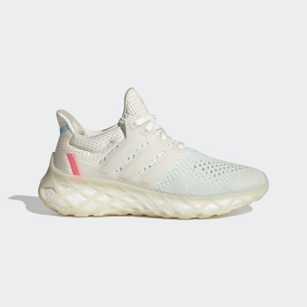 Adidas White Ultraboost Web DNA Shoes