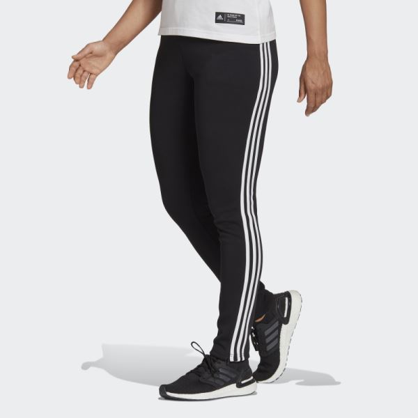 Black Adidas Sportswear Future Icons 3-Stripes Skinny Pants Fashion