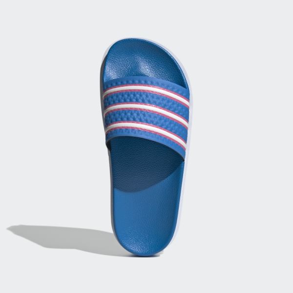 Blue Rush Adidas Adilette Bonega Slides