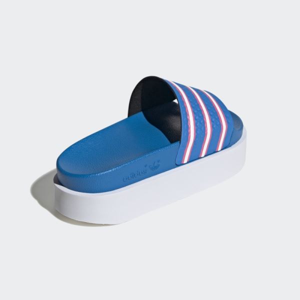 Blue Rush Adidas Adilette Bonega Slides