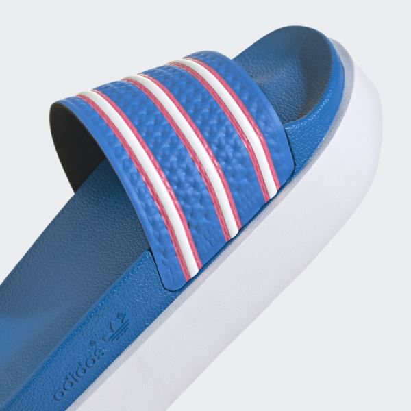 Blue Rush Adidas Adilette Bonega Slides