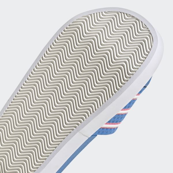 Blue Rush Adidas Adilette Bonega Slides