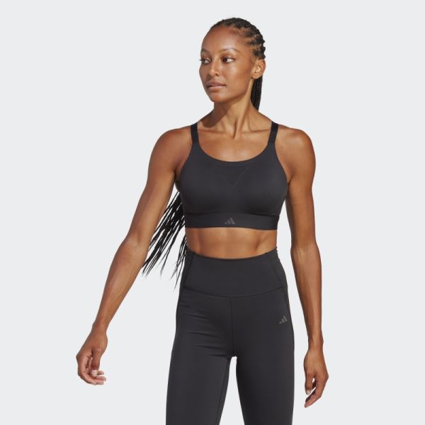 TLRD Impact Training High-Support Bra Adidas Black