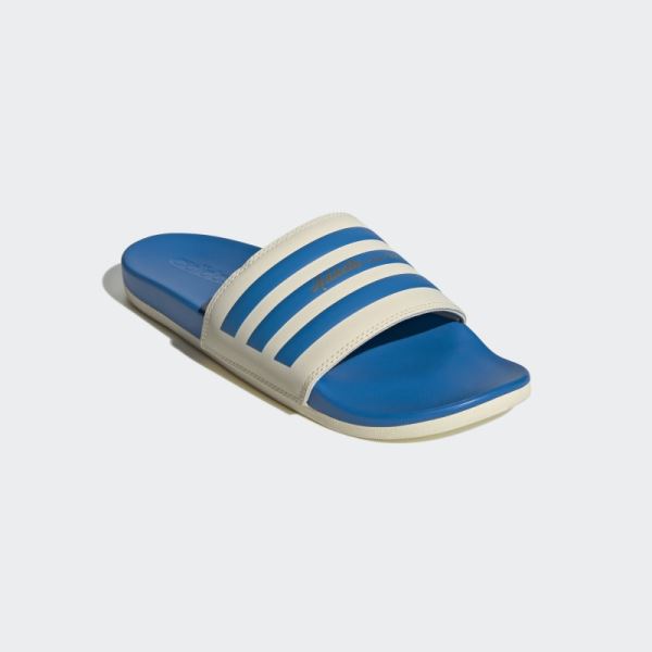 Adidas Adilette Comfort Slides Blue Rush