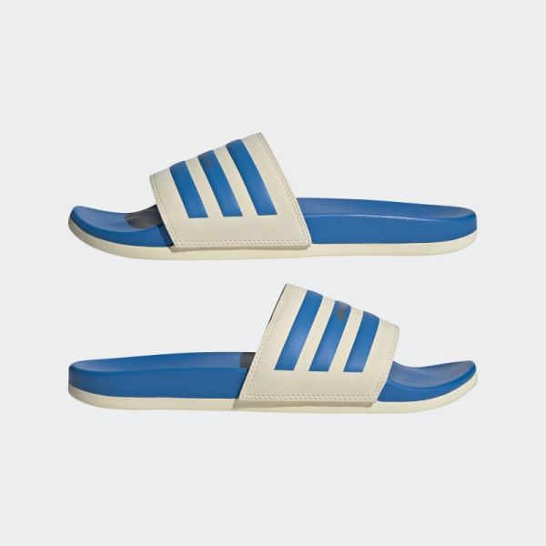 Adidas Adilette Comfort Slides Blue Rush