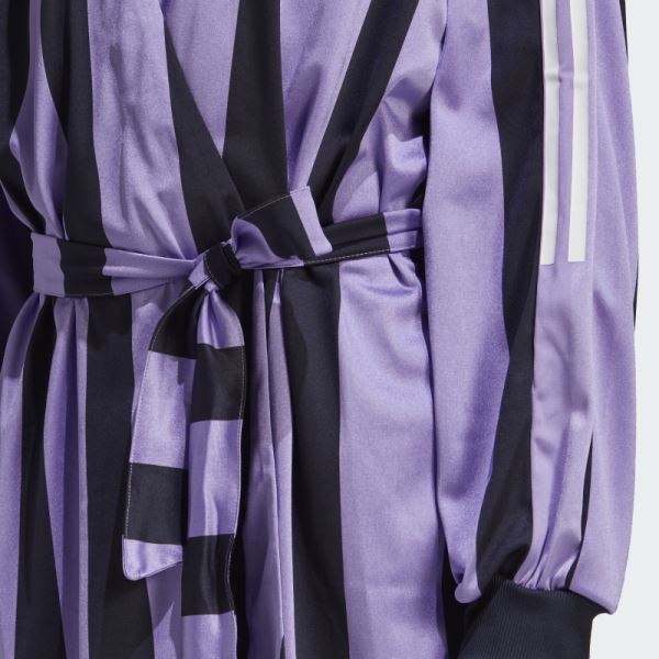 Violet Jacquard Jersey Dress Adidas