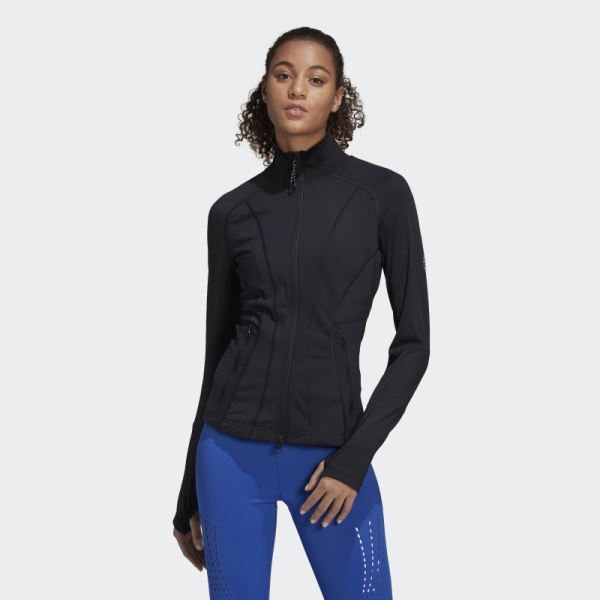 Black Hot Adidas by Stella McCartney TruePurpose Training Midlayer