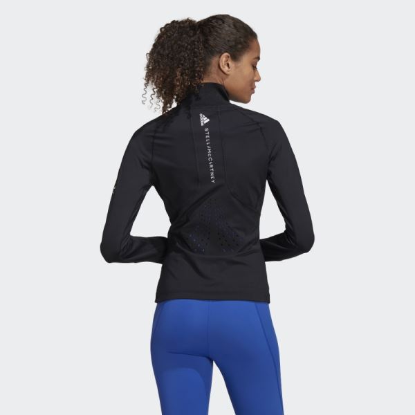 Black Adidas by Stella McCartney TruePurpose Training Midlayer Hot