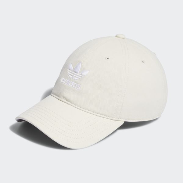 Stylish Adidas Relaxed Strap-Back Hat White