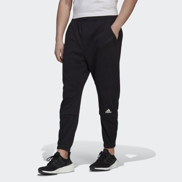 Adidas Black TRVL Lightweight Pants