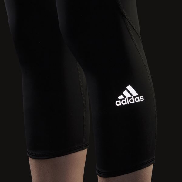 Black Adidas Own the Run 3/4 Running Leggings