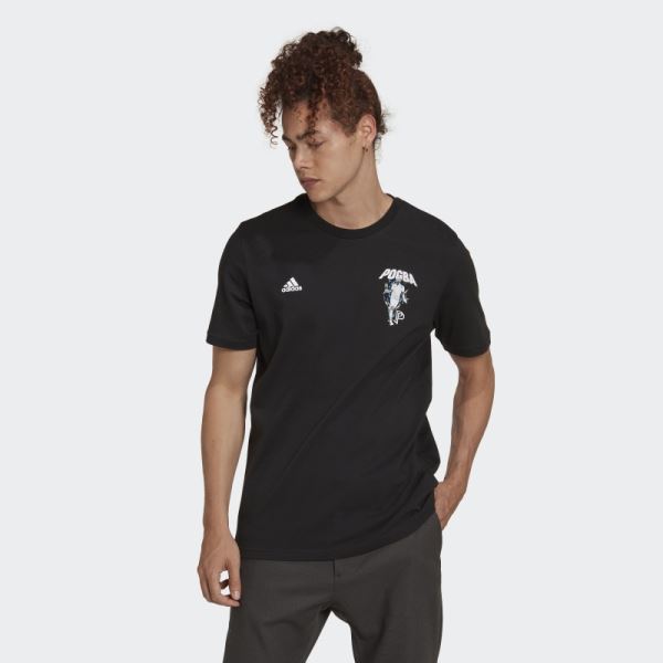 Pogba Football Icon Graphic Tee Black Adidas