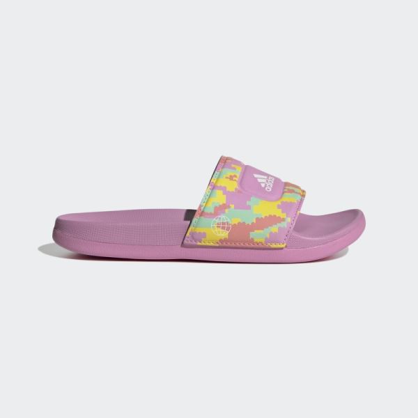 Adidas Adilette x LEGO Slides Orchid Fashion