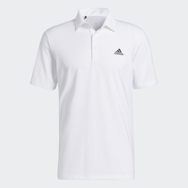 Ultimate365 Solid Left Chest Polo Shirt White Adidas