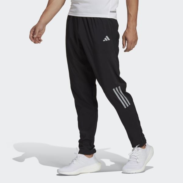 Own the Run Woven Astro Pants Black Adidas