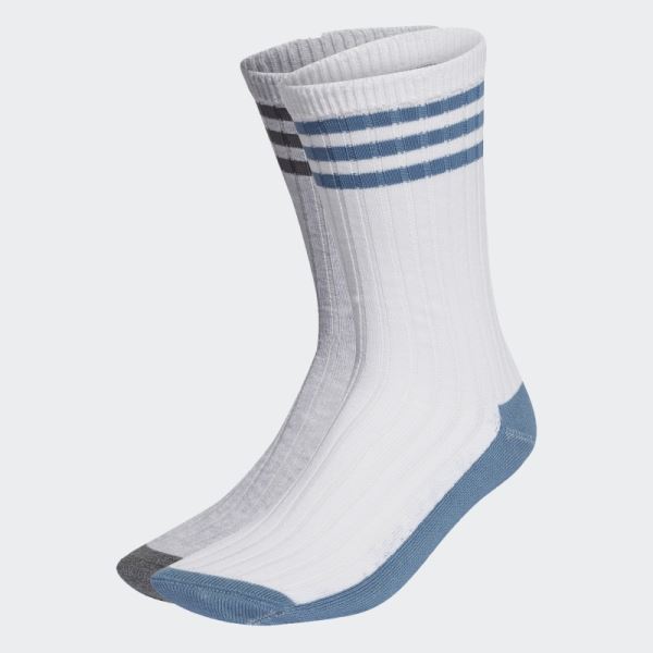 Adidas Adventure Socks 2 Pairs Light Grey Heather Hot