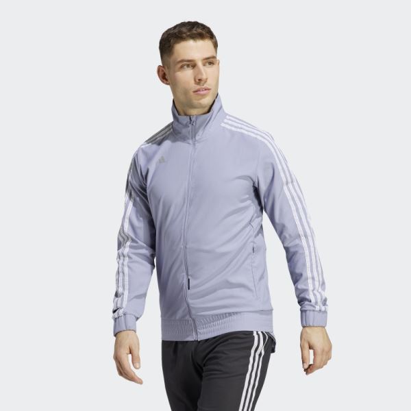 The Trackstand Cycling Jacket Silver Violet Adidas