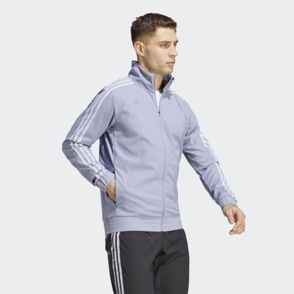 The Trackstand Cycling Jacket Silver Violet Adidas