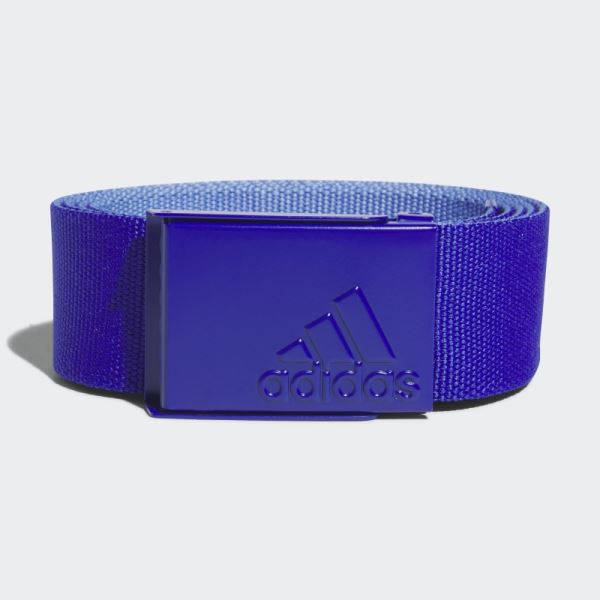 Adidas Golf Reversible Web Belt Blue