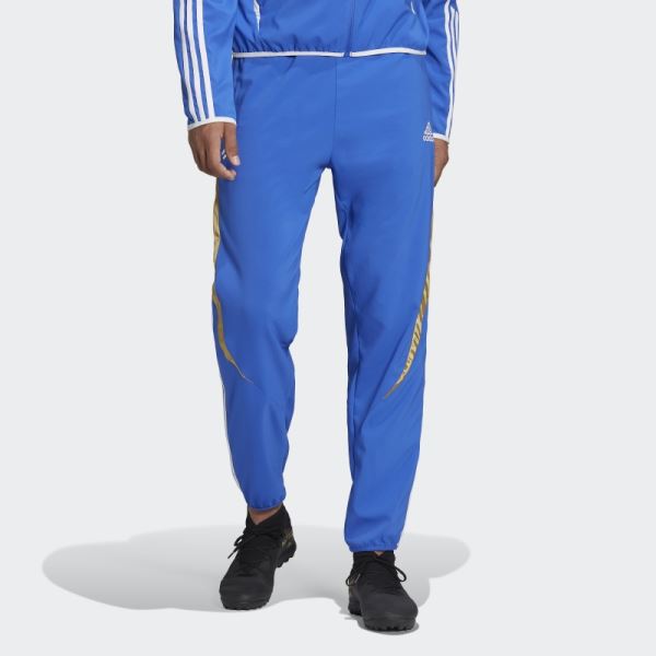 Hi-Res Blue Juventus Teamgeist Woven Tracksuit Bottoms Adidas