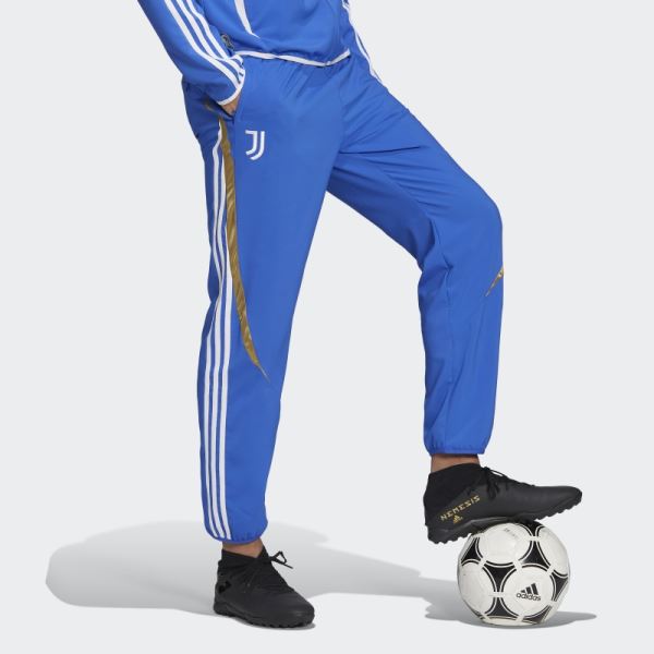 Hi-Res Blue Juventus Teamgeist Woven Tracksuit Bottoms Adidas