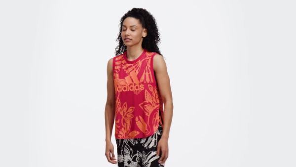 Berry Adidas FARM Rio Tank Top