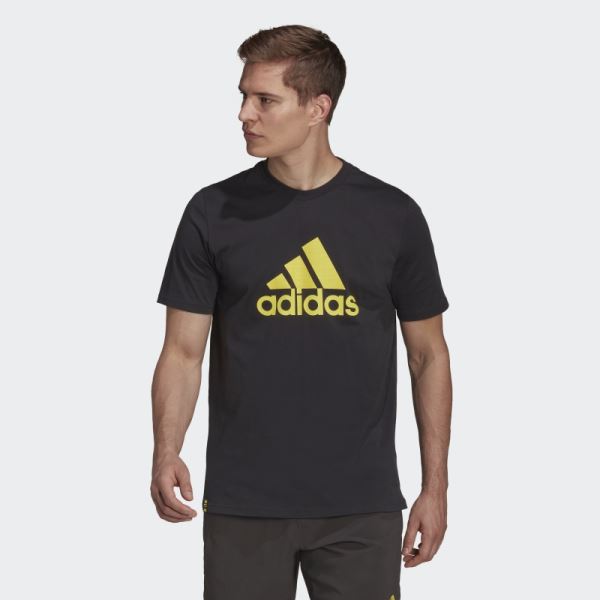 Adidas Messi Badge of Sport Tee Black