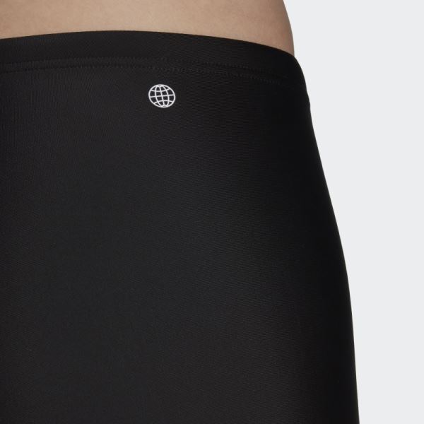 Adidas Wording Swim Boxers Black