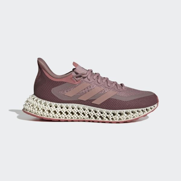 Mauve Adidas 4DFWD 2 Running Shoes Hot