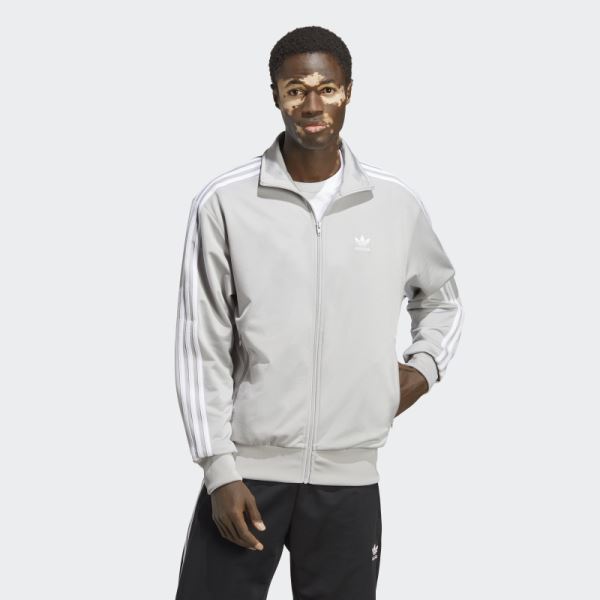 Grey Adicolor Classics Firebird Track Jacket Adidas