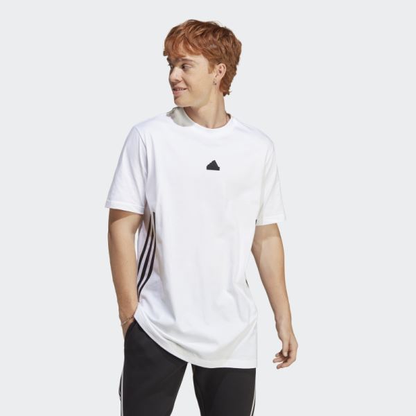 White Future Icons 3-Stripes Tee Adidas