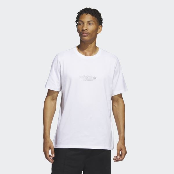 Adidas 4.0 Strike Through T-Shirt White