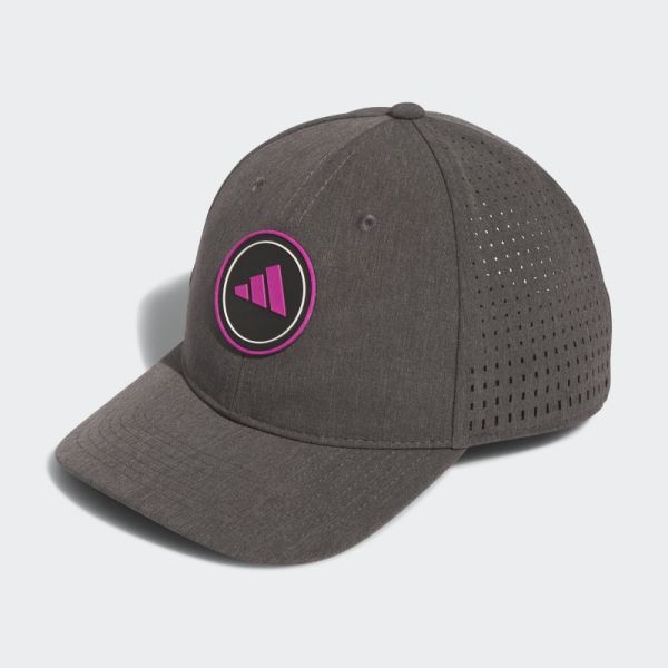 Black Melange Hydrophobic Tour Hat Adidas