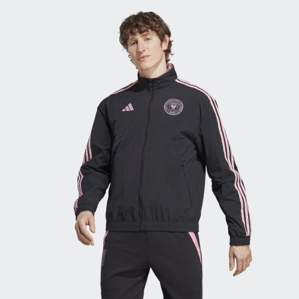 Adidas Black Inter Miami CF Anthem Jacket