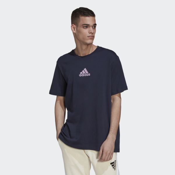 Adidas Nature Graphic T-Shirt Ink