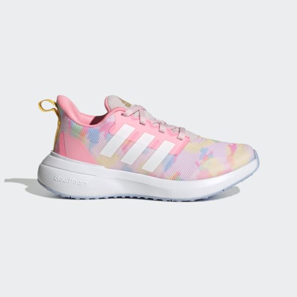 Adidas FortaRun 2.0 Cloudfoam Sport Running Lace Shoes Pink