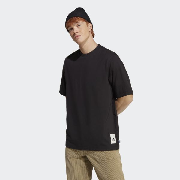 Black Lounge Tee Adidas