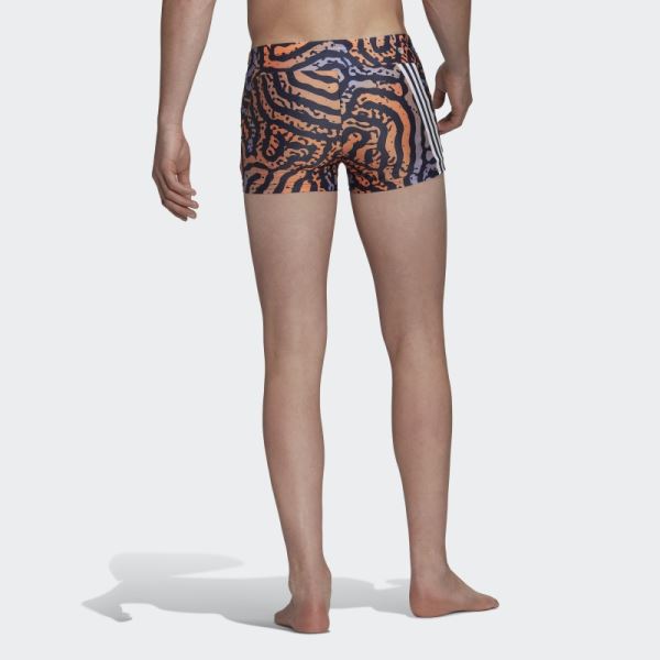 Adidas Ink Colour Maze Swim Boxers